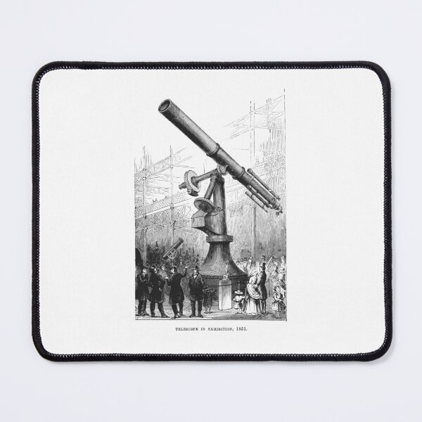 Item preview, Victorian Telescope Exhibition Engraving designed and sold by Antique Science Press.