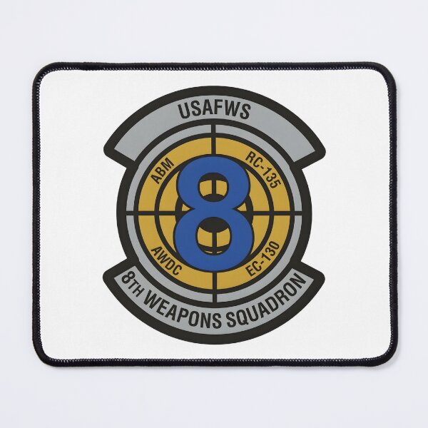 Item preview, USAF 8th Weapons Squadron USAFWS Patch    designed and sold by CharlieDesings.