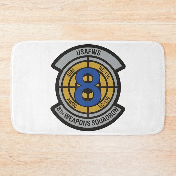 Item preview, USAF 8th Weapons Squadron USAFWS Patch    designed and sold by CharlieDesings.