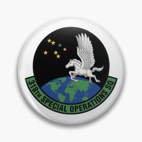 Item preview, USAF 318th Special Operations Squadron Pegasus Patch    designed and sold by CharlieDesings.