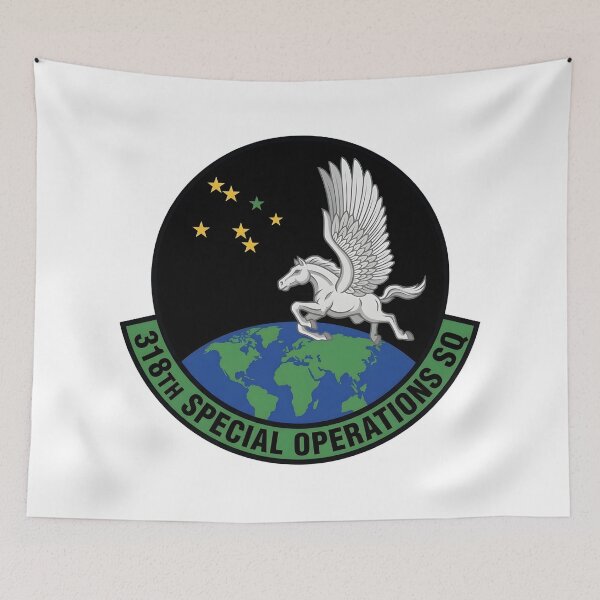 Item preview, USAF 318th Special Operations Squadron Pegasus Patch    designed and sold by CharlieDesings.