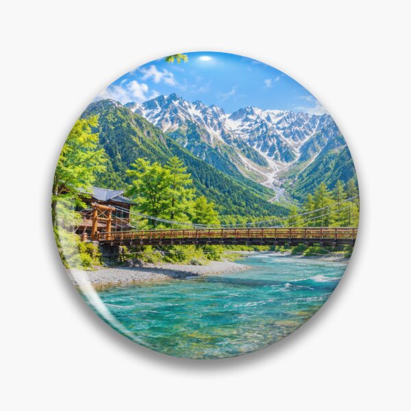 Item preview, Kamikochi Kappabashi Bridge and Azusa River, Japanese Alps designed and sold by CHANNELZIPANG.