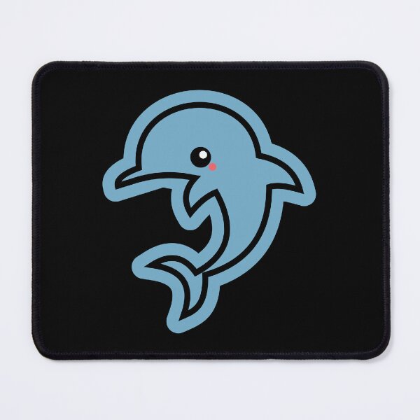 Item preview, Cute Jumping Dolphin Cartoon Illustration designed and sold by AhmedZouita.