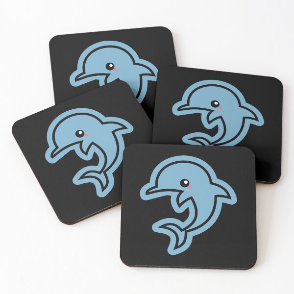 Item preview, Cute Jumping Dolphin Cartoon Illustration designed and sold by AhmedZouita.