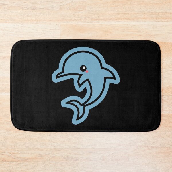 Item preview, Cute Jumping Dolphin Cartoon Illustration designed and sold by AhmedZouita.