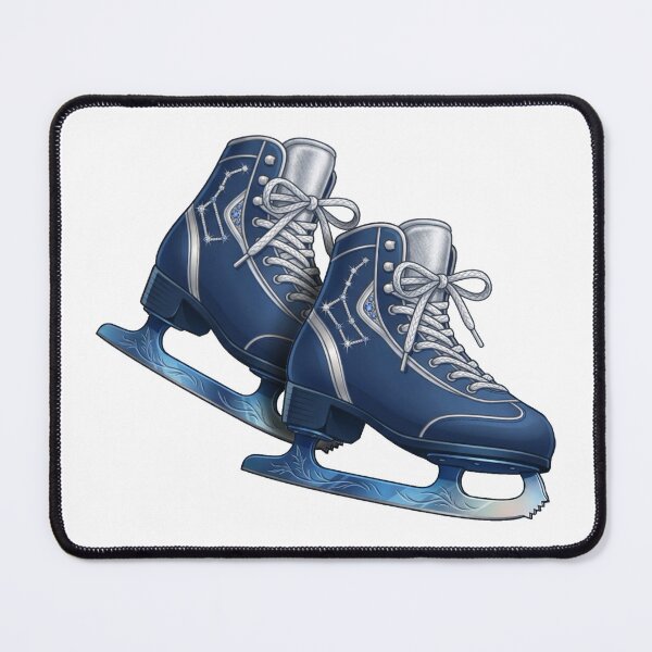 Item preview, Deep blue ice skates designed and sold by creativestuff11.