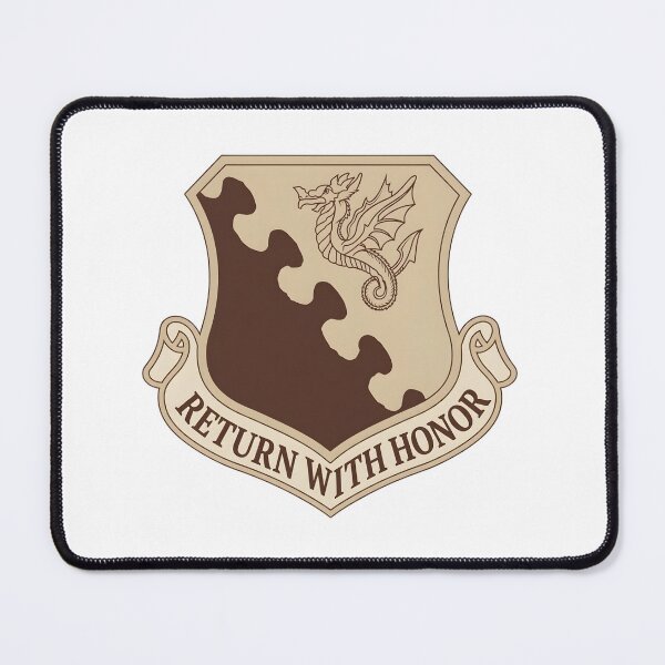 Item preview, USAF 31st Fighter Wing Return With Honor Shield Patch designed and sold by CharlieDesings.