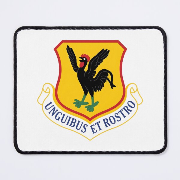 Item preview, USAF 18th Wing Unguibus Et Rostro Shield Patch designed and sold by CharlieDesings.