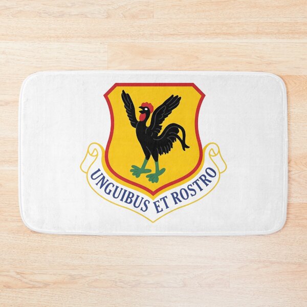 Item preview, USAF 18th Wing Unguibus Et Rostro Shield Patch    designed and sold by CharlieDesings.