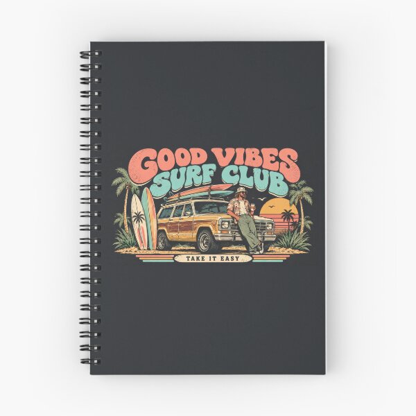 Item preview, Good vibes surf club, classic car designed and sold by anytka.