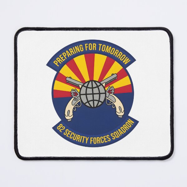 Item preview, USAF 82nd Security Forces Squadron Preparing For Tomorrow Patch designed and sold by CharlieDesings.