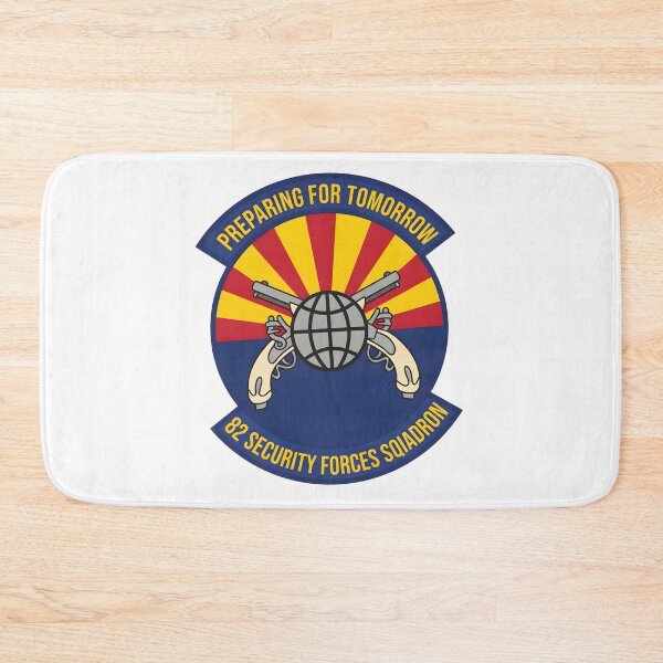 Item preview, USAF 82nd Security Forces Squadron Preparing For Tomorrow Patch    designed and sold by CharlieDesings.