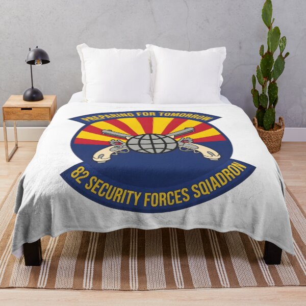 Item preview, USAF 82nd Security Forces Squadron Preparing For Tomorrow Patch    designed and sold by CharlieDesings.