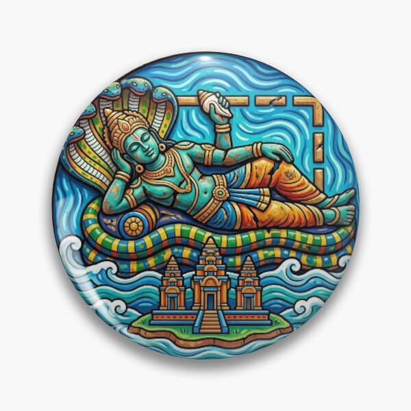 Item preview, BRONZE RECLINING VISHNU designed and sold by likbatonboot.