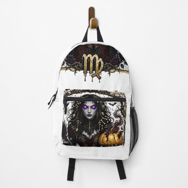 Item preview, Virgo Halloween Gothic Queen Ravens designed and sold by Zodiac Celestial Art.