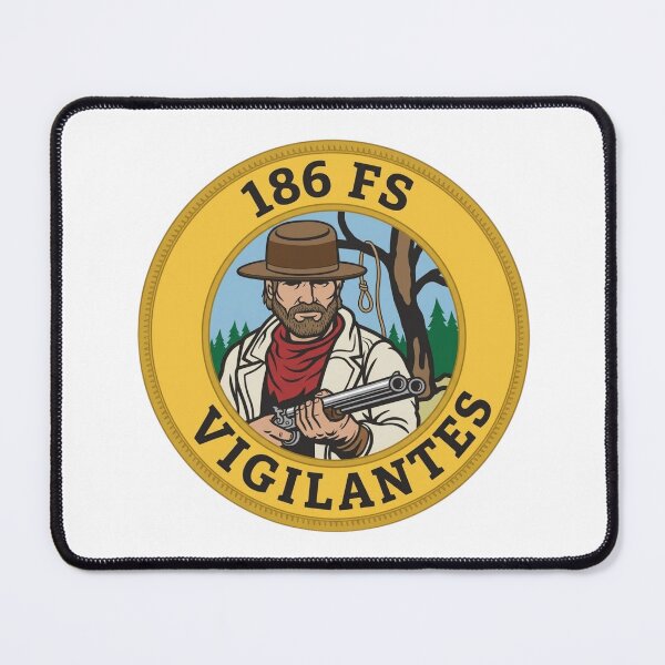 Item preview, USAF 186th Fighter Squadron Vigilantes Patch designed and sold by CharlieDesings.