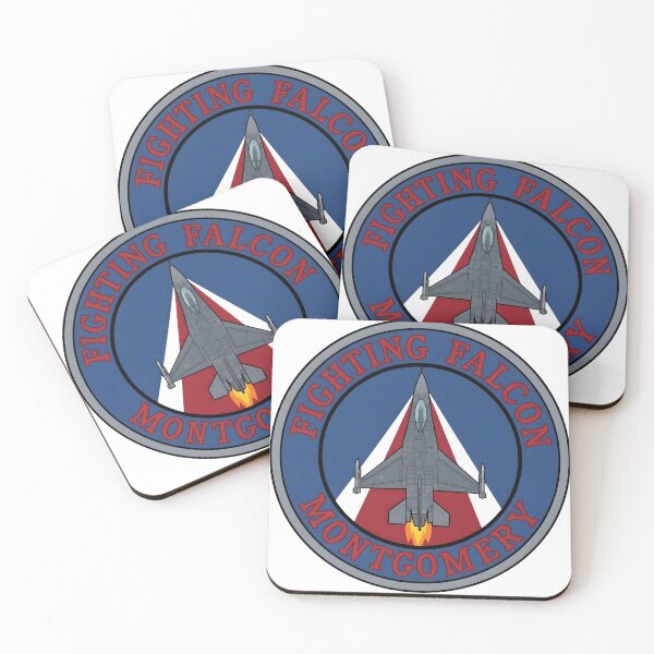 Item preview, USAF F-16 Fighting Falcon Montgomery Patch    designed and sold by CharlieDesings.