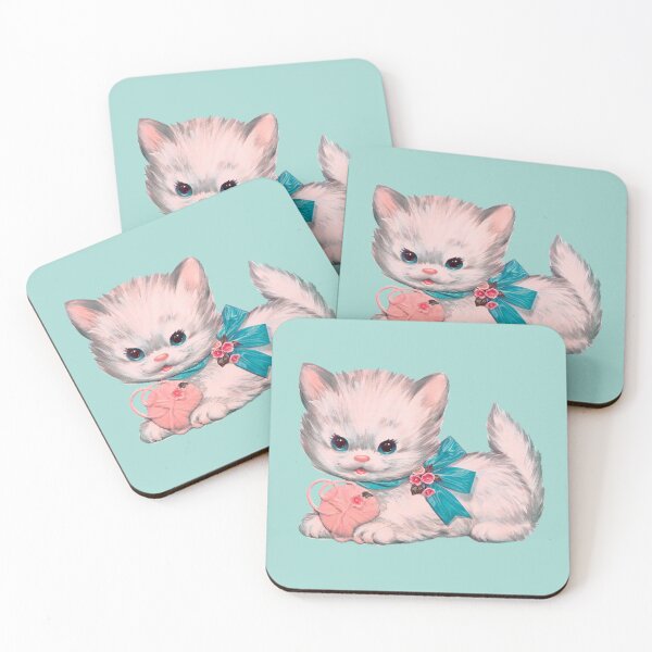Item preview, Vintage Kitten designed and sold by kawaiistudio.