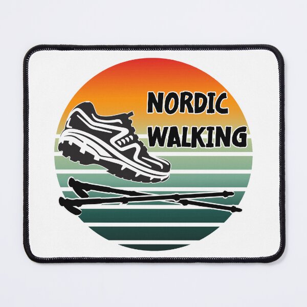 Item preview, Noedic Walking - A cheerful and fun design for beginners, regular hikers, sporty grandparents, or nature lovers designed and sold by PERIferyART.