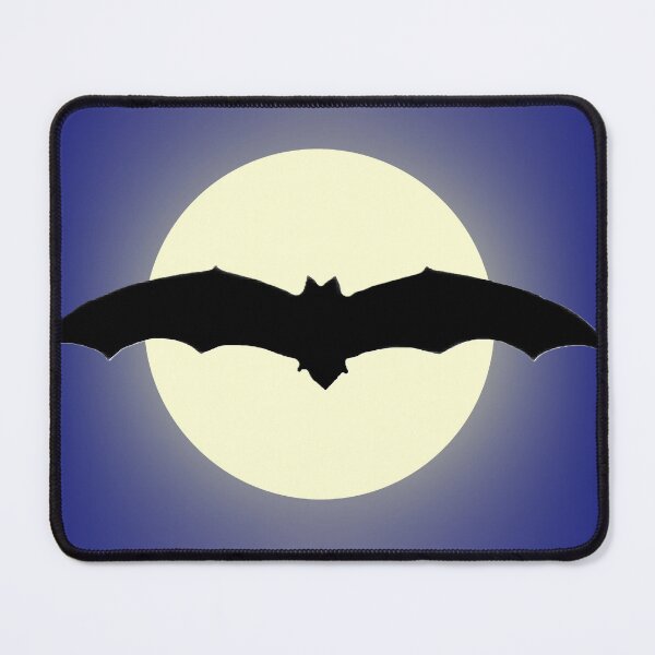 Item preview, Bat Silhouette in Full Moon - Spooky Halloween Night Digital Art designed and sold by ArtisticJump.