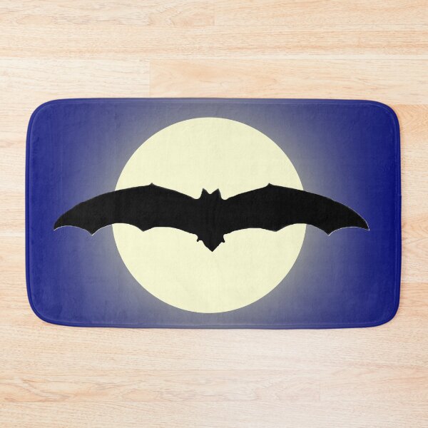 Item preview, Bat Silhouette in Full Moon - Spooky Halloween Night Digital Art designed and sold by ArtisticJump.