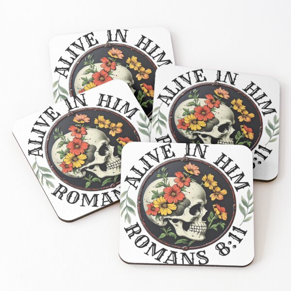 Item preview, Alive In Him - Romans 8:11 designed and sold by scripturehood.