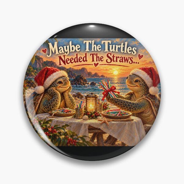 Item preview, Maybe The Turtles Needed The Straws Sarcastic Sea Turtle designed and sold by Crystal-Tree.