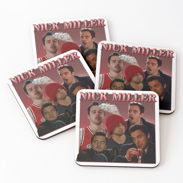 Item preview, Vintage 90s Graphic Design Nick Miller designed and sold by carrie-does-art.
