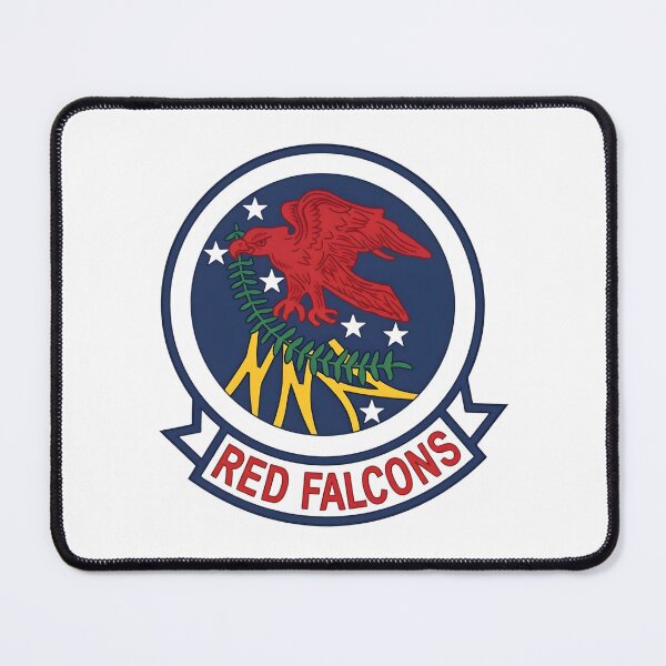Item preview, USAF 321st Fighter Interceptor Squadron Red Falcons Patch designed and sold by CharlieDesings.