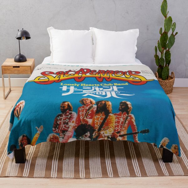 Item preview, The Beatles Japan Sgt Peppers Lonely Hearts Club Band Original Custom Vintage Music Band Tee Unique Poster Wall Art designed and sold by Cool Robot Bro..