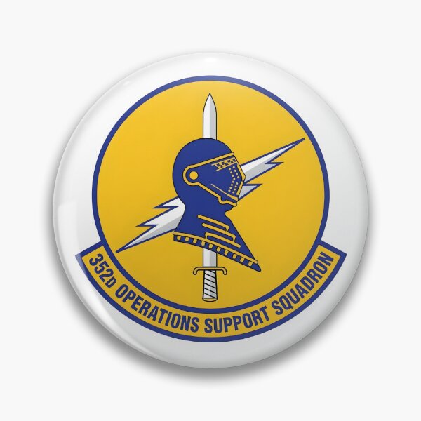 Item preview, USAF 352d Operations Support Squadron Patch    designed and sold by CharlieDesings.