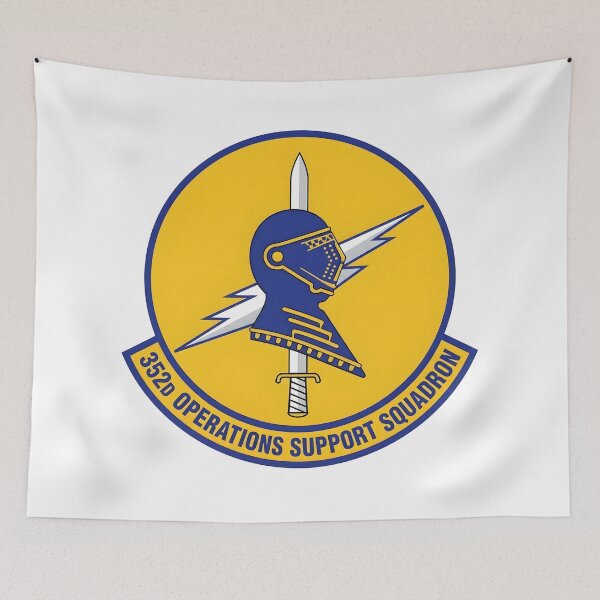 Item preview, USAF 352d Operations Support Squadron Patch    designed and sold by CharlieDesings.