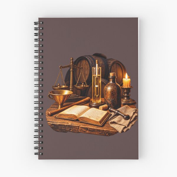 Item preview, Benedictine Cellar Vintage Monastery Treasures, Antique Barrels & Old Books designed and sold by CzipipitoStudio.