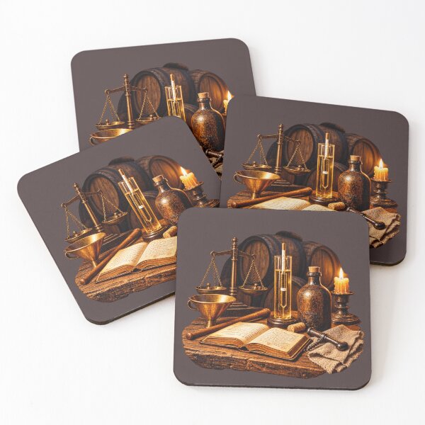 Item preview, Benedictine Cellar Vintage Monastery Treasures, Antique Barrels & Old Books designed and sold by CzipipitoStudio.