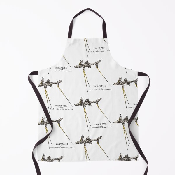 Item preview, Geometric Tripod Fish designed and sold by AnimalsKnowAll.