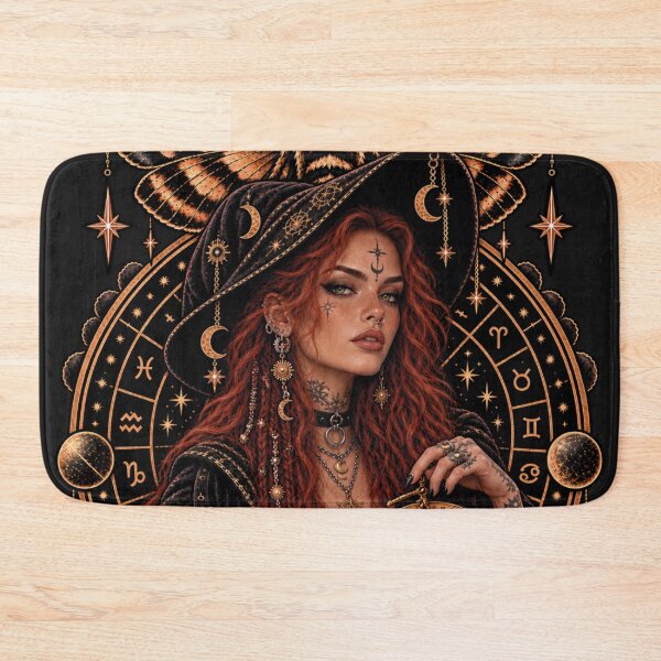 Item preview, Celestial Order Dark Witch Gothic Occult Moth Art designed and sold by CrazySzoopWorld.