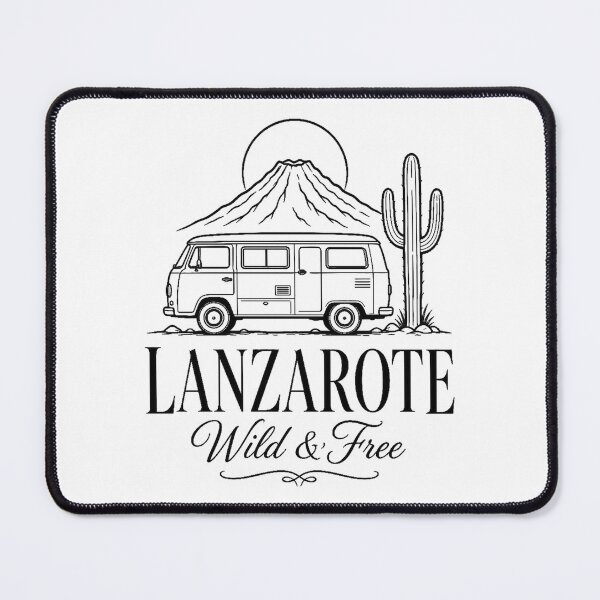 Item preview, Lanzarote Wild & Free / Camper Volcán Timanfaya Vintage designed and sold by StudioPixelArts.