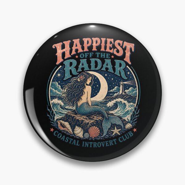 Item preview, Happiest Off The Radar Mermaid Coastal Introvert Club designed and sold by Wilcox PhotoArt.