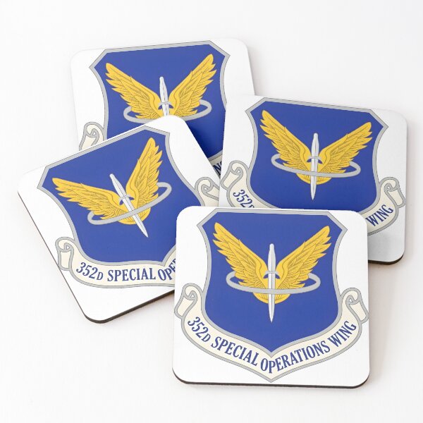 Item preview, USAF 352d Special Operations Wing Shield Patch    designed and sold by CharlieDesings.