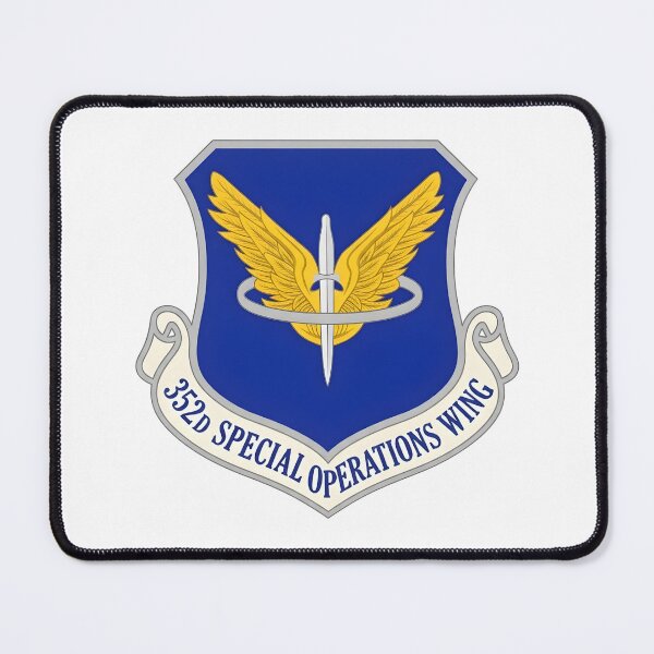 Item preview, USAF 352d Special Operations Wing Shield Patch designed and sold by CharlieDesings.