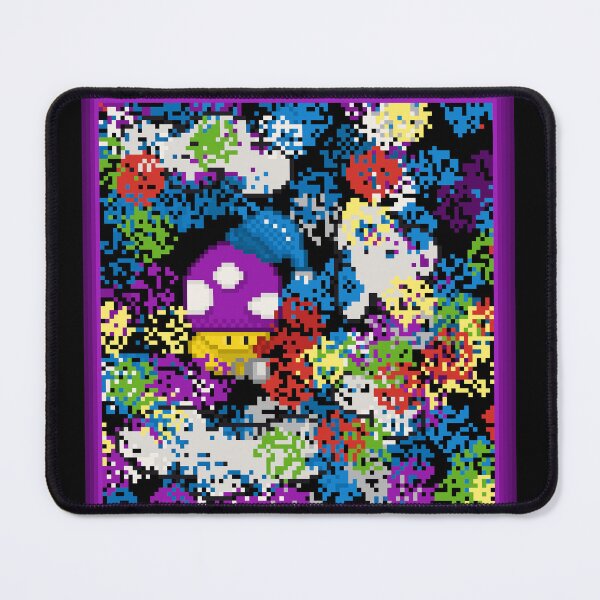 Item preview, Pixel Art Mushroom Drinking Coffee designed and sold by RetroRlx.