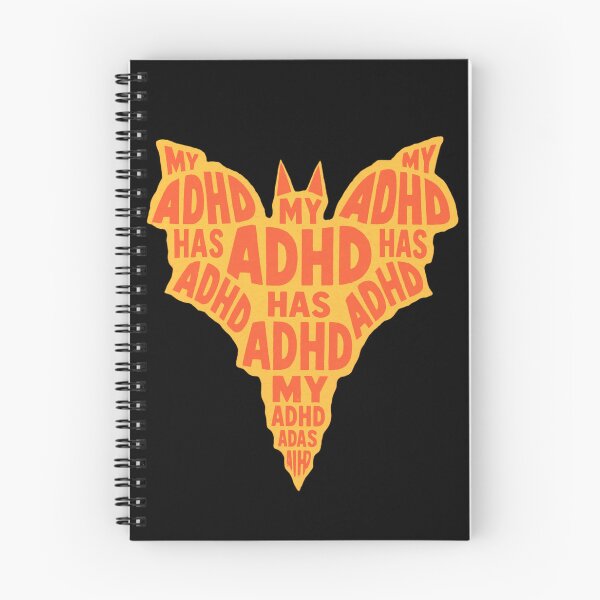Item preview, Copy of My ADHD Has ADHD Funny ADHD Halloween Bat designed and sold by T-version.