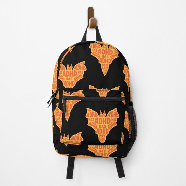 Item preview, Copy of My ADHD Has ADHD Funny ADHD Halloween Bat designed and sold by T-version.
