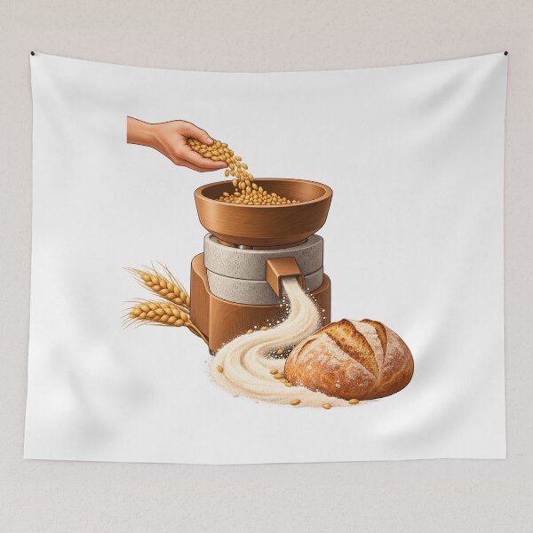 Item preview, Home Grain Milling Baker Craft designed and sold by Philippa Shop.