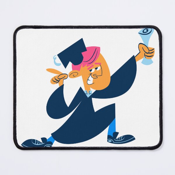 Item preview, Funny Mid Century Modern Graduate Character Vector Illustration designed and sold by PIXeez⭐️⭐️⭐️⭐️⭐️.