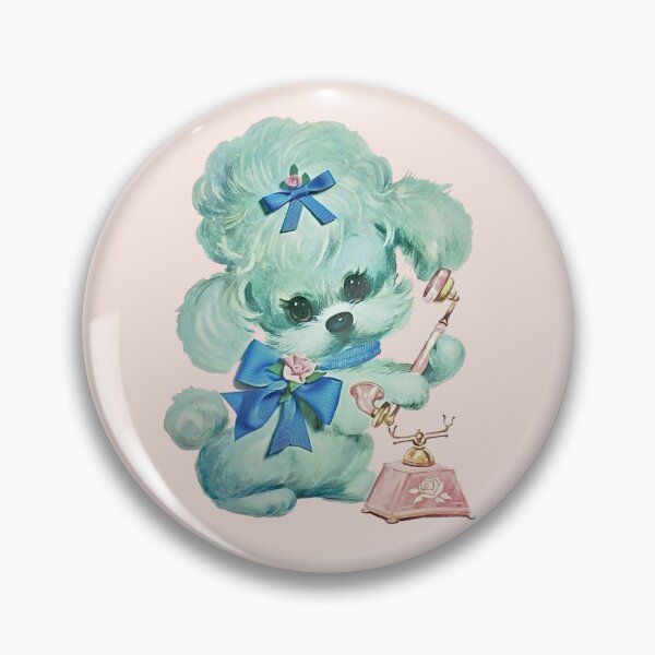 Item preview, Telephone Poodle designed and sold by kawaiistudio.