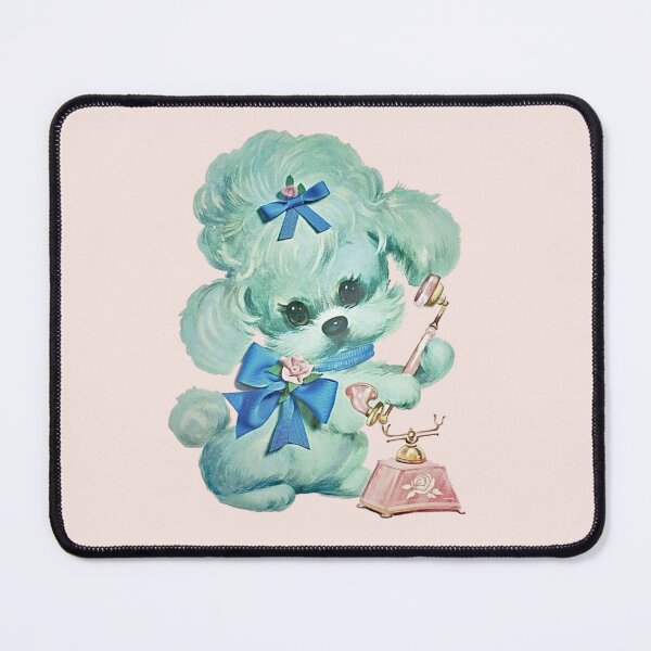 Item preview, Telephone Poodle designed and sold by kawaiistudio.