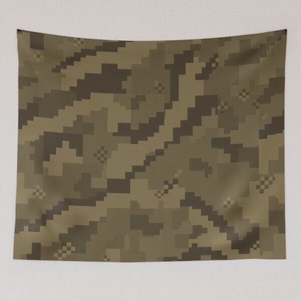 Item preview, Digital Tiger Stripe Brushstroke Camouflage Pattern designed and sold by IntelliMindDesigns.