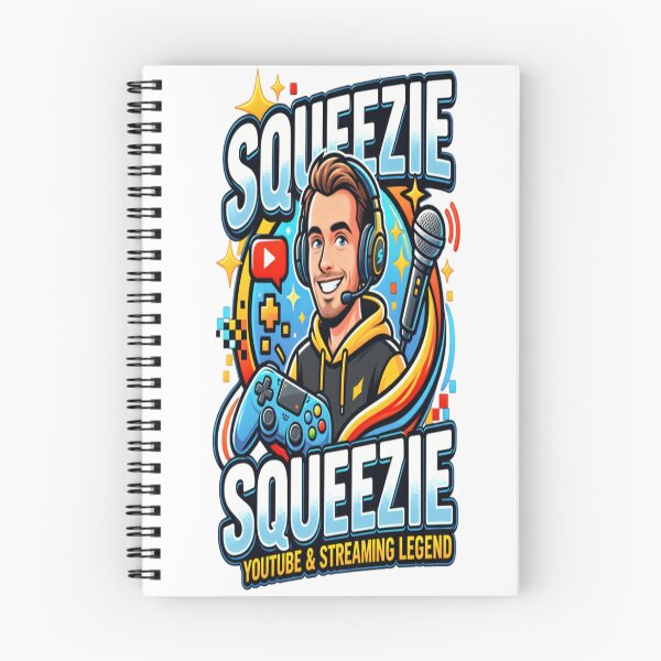 Artikelvorschau, Squeezie YouTube-Streaming-Legende – Fan-Design für Gaming-Creator entworfen und verkauft von CatLovers Studio.
