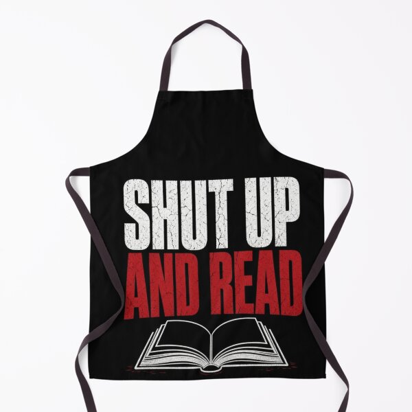Item preview, Shut Up And Read - Funny Bookworm Reading Lover Minimalist Quote designed and sold by IbericoStudio.